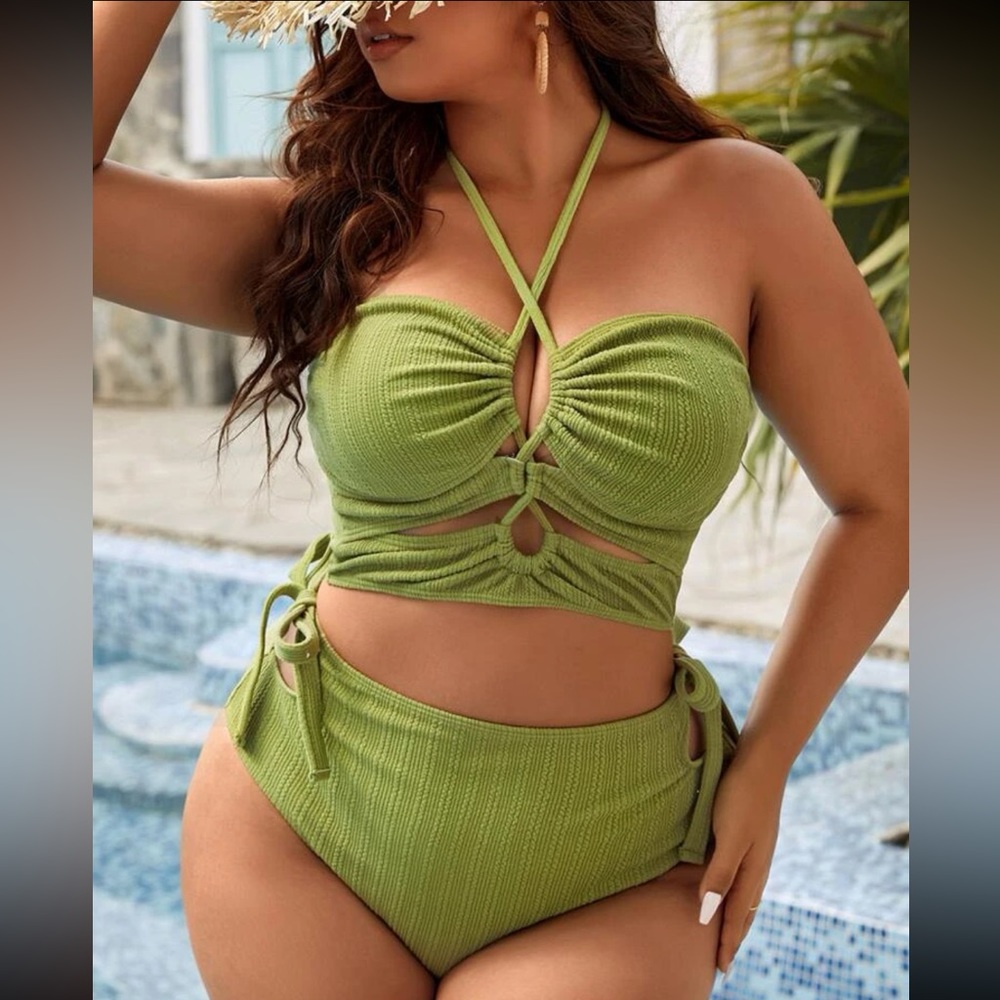 🆕 Green two piece swim set| 1X  🛍️